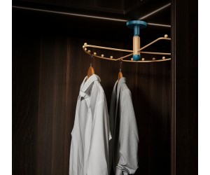 TOP MOUNTING CLOTHES RACK